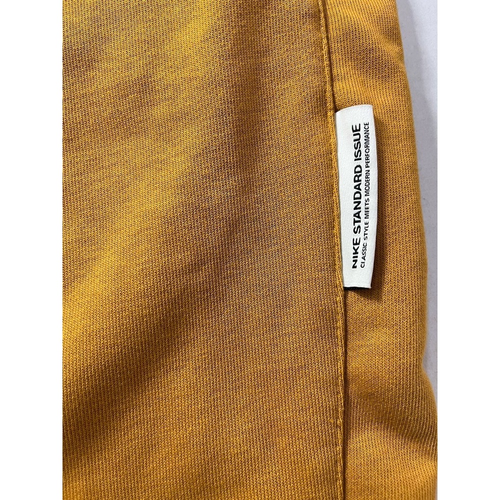 Nike Sweatpants Mens Medium Gold Good Dri-FIT Standard Issue Fly Basketball - Picture 7 of 8